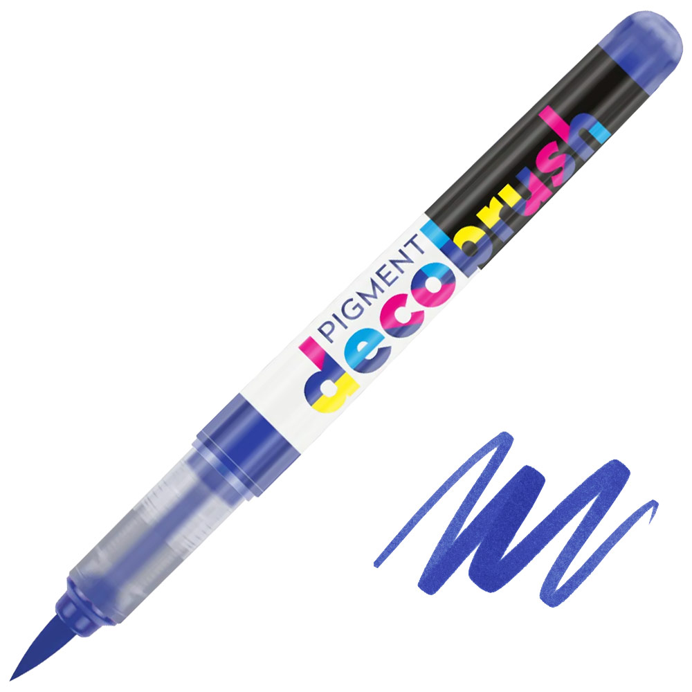 Karin Pigment DecoBrush Marker Royal Blue