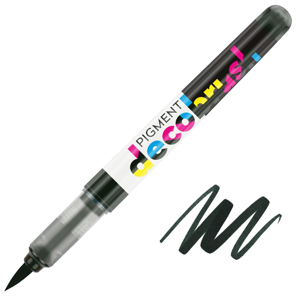 Karin Pigment DecoBrush Marker Black