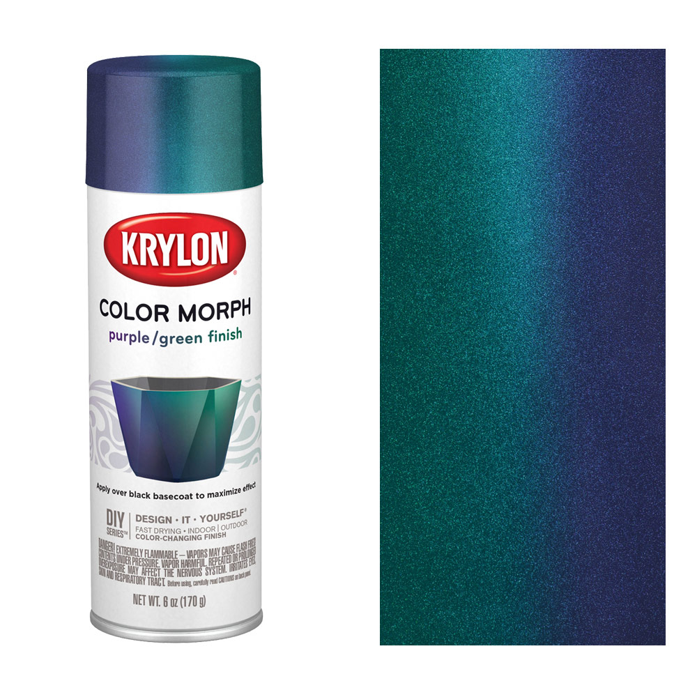 Krylon Color Morph Spray Paint 6oz Purple/Green