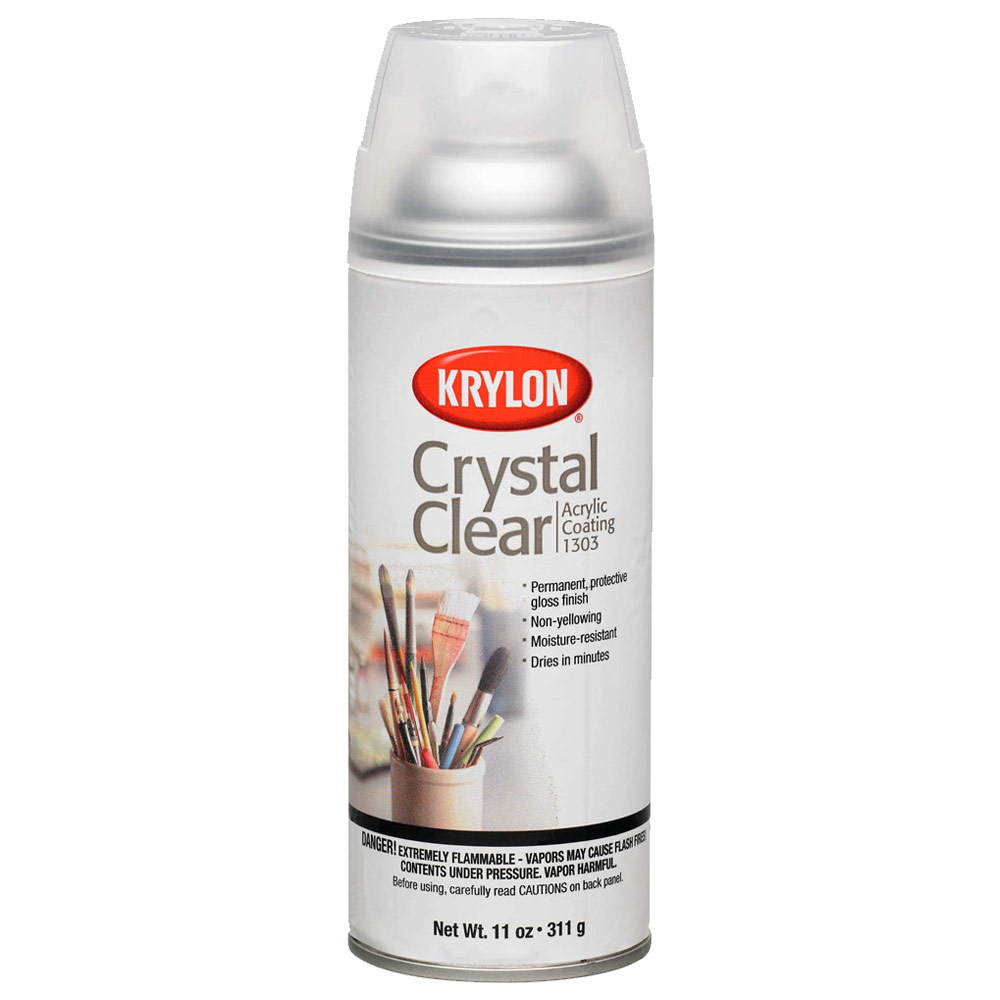 Krylon Crystal Clear Acrylic Coating Spray 11oz
