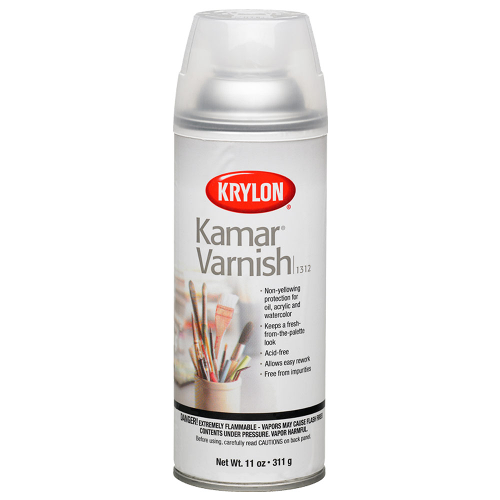 Krylon Kamar Varnish Spray 11oz