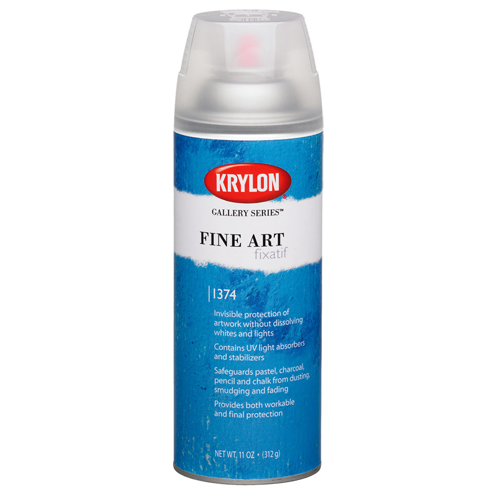 Krylon Gallery Series Fine Art Fixatif Spray 11oz
