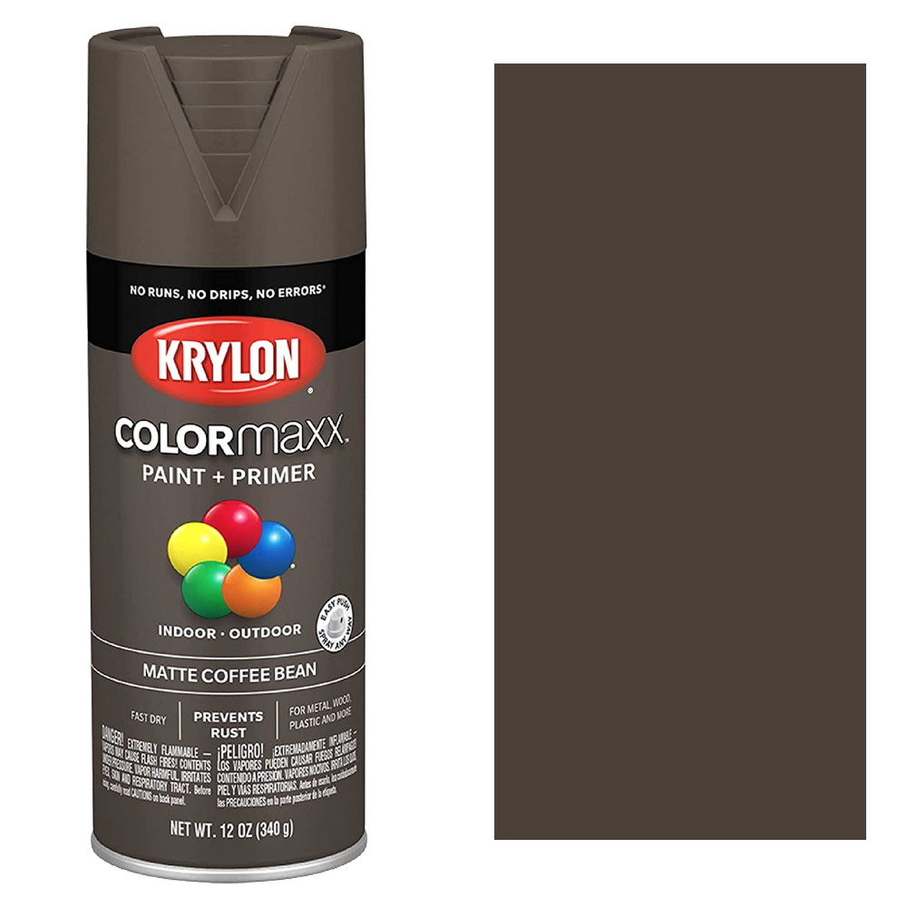 Krylon ColorMaxx 11 Oz. Brushed Metallic Satin Spray Paint, Oil Rubbed  Bronze - Bliffert Lumber and Hardware