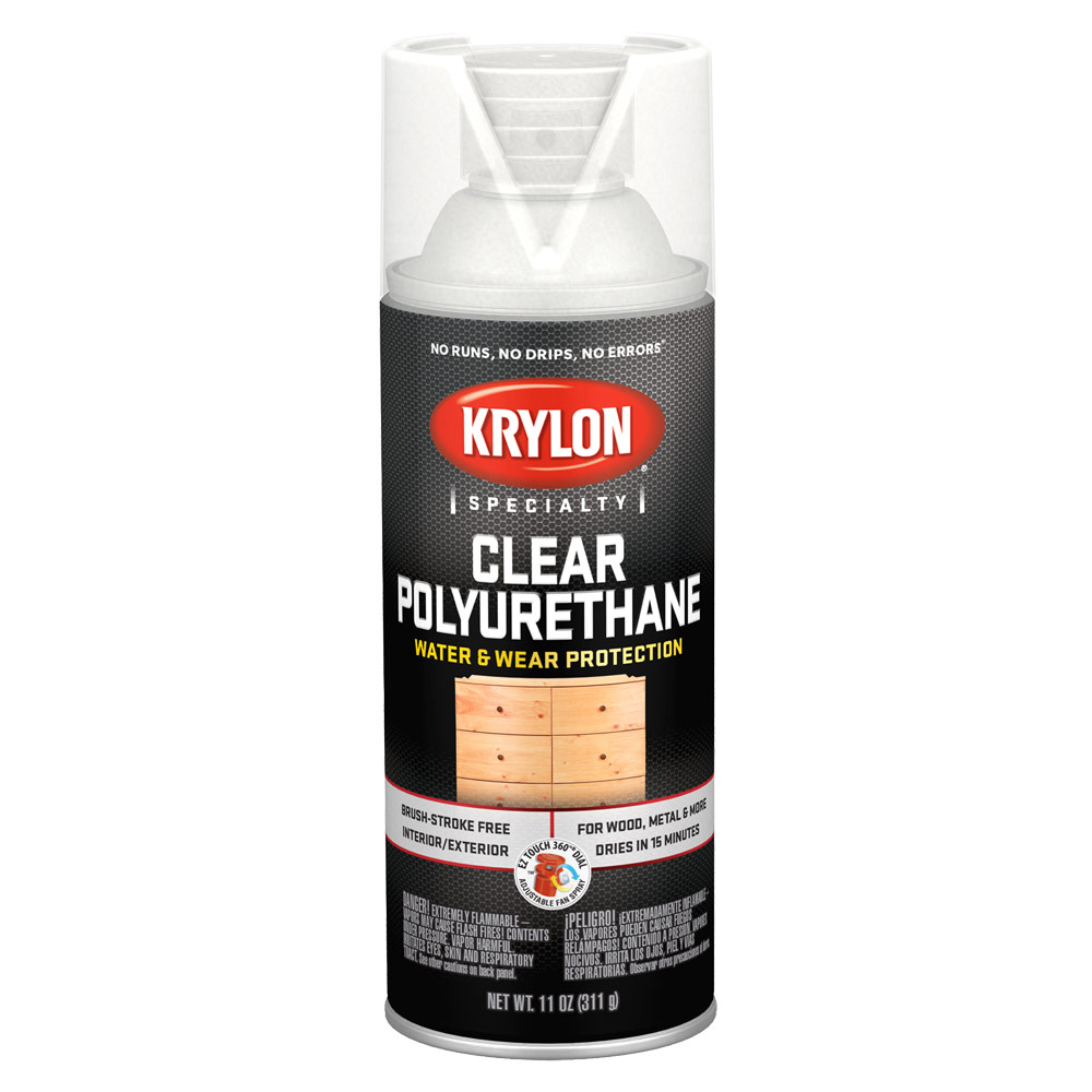 Krylon Specialty Polyurethane Coating Spray 11oz Satin
