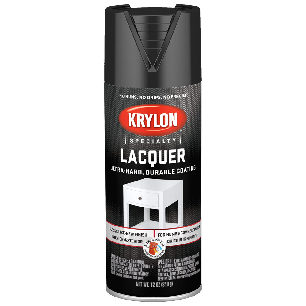 Krylon Specialty Lacquer Spray 12oz Gloss