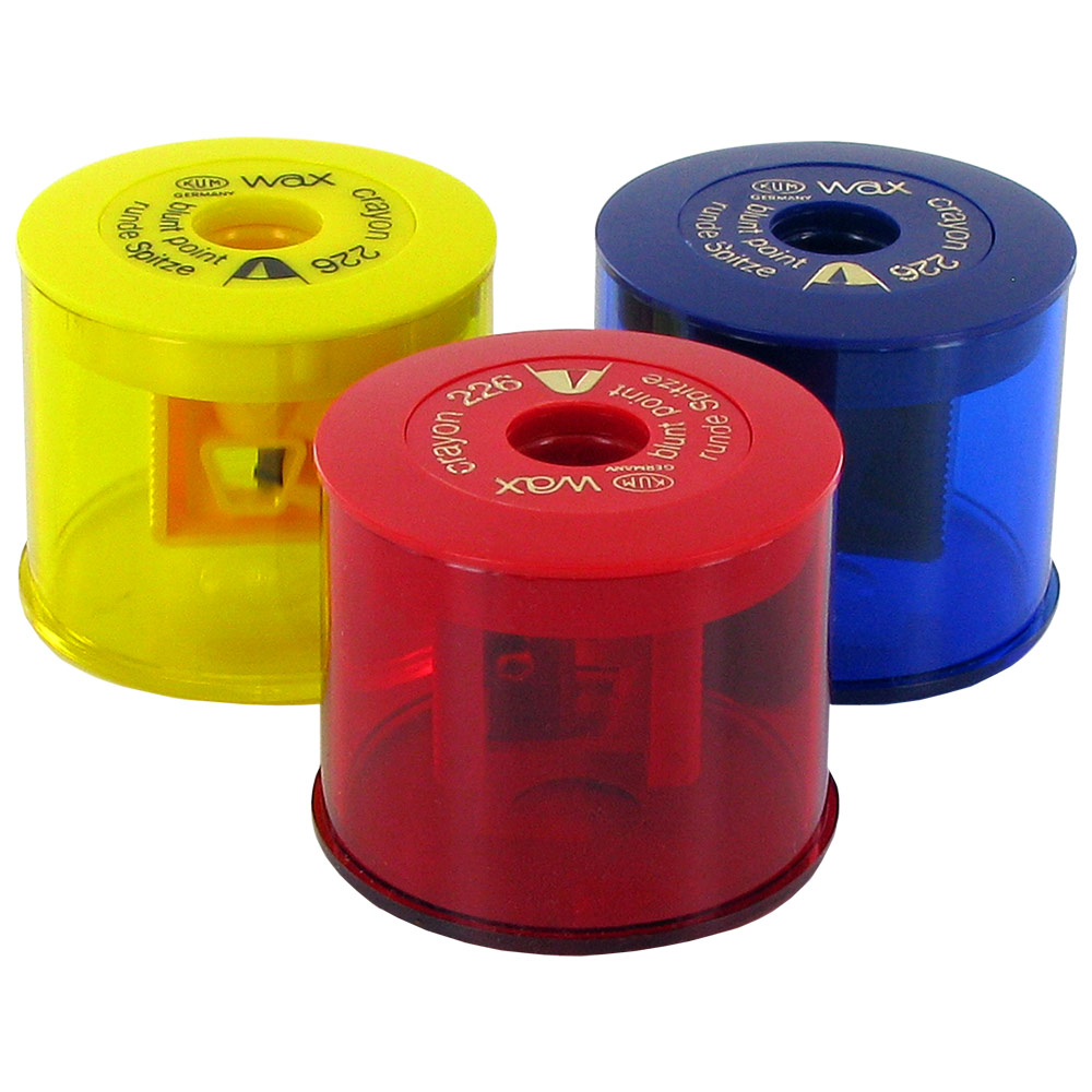 KUM 1-Hole Inner Crayon Sharpener - Assorted