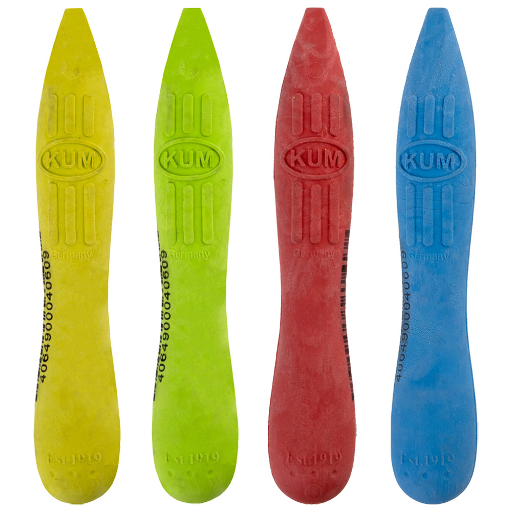 KUM Correc-Stick Eraser Assorted Colors