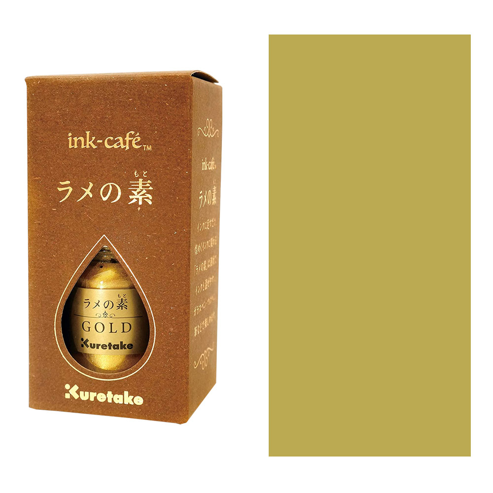 Kuretake Ink-Cafe Drop of Shimmer 20g Shimmer Gold
