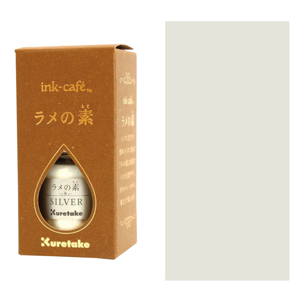 Kuretake Ink-Cafe Drop of Shimmer 20g Shimmer Silver
