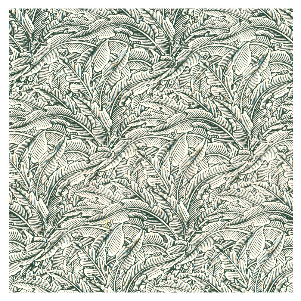Lamali Decorative Lokta Paper Greenery Small 20"x30" White/Lichen