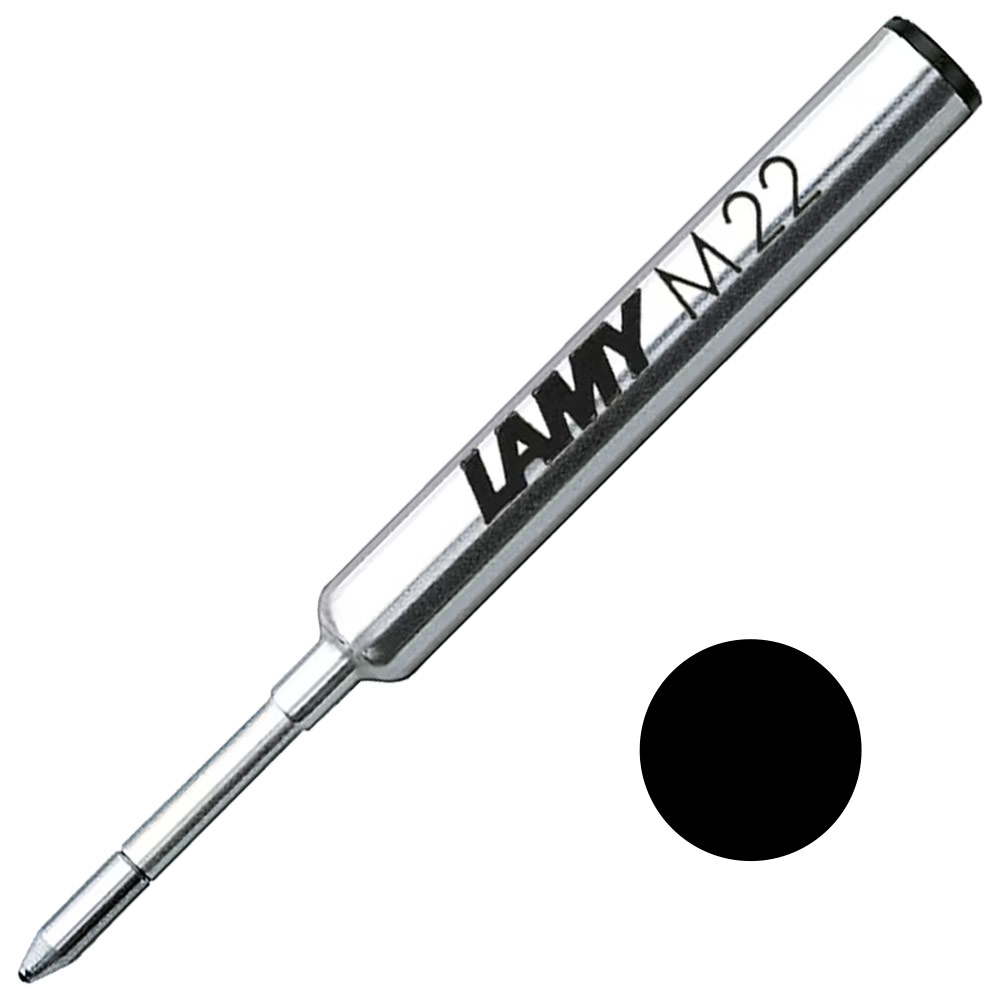 LAMY M22 Ballpoint Pen Refill Medium Black
