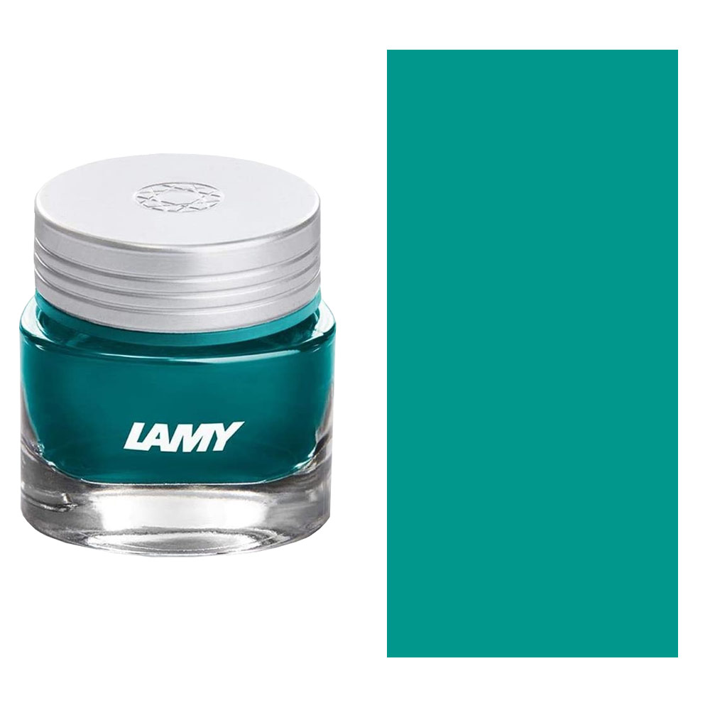 Lamy T53 Crystal Fountain Pen Ink 30ml Amazonite