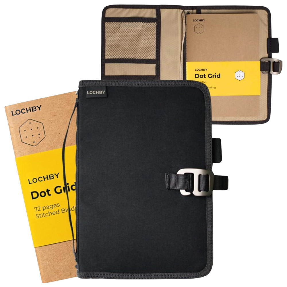 Lochby A5 Field Journal 6.75"x9.75" Charcoal