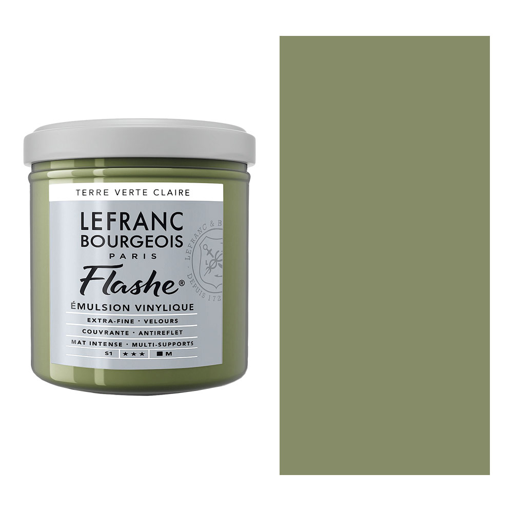 Flashe Vinyl Paint 125ml  Light Terre Verte
