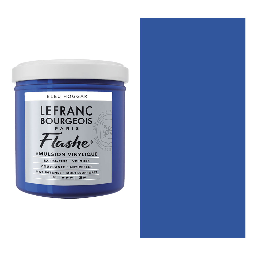 Lefranc & Bourgeois Flashe Vinyl Paint 125ml Hoggar Blue