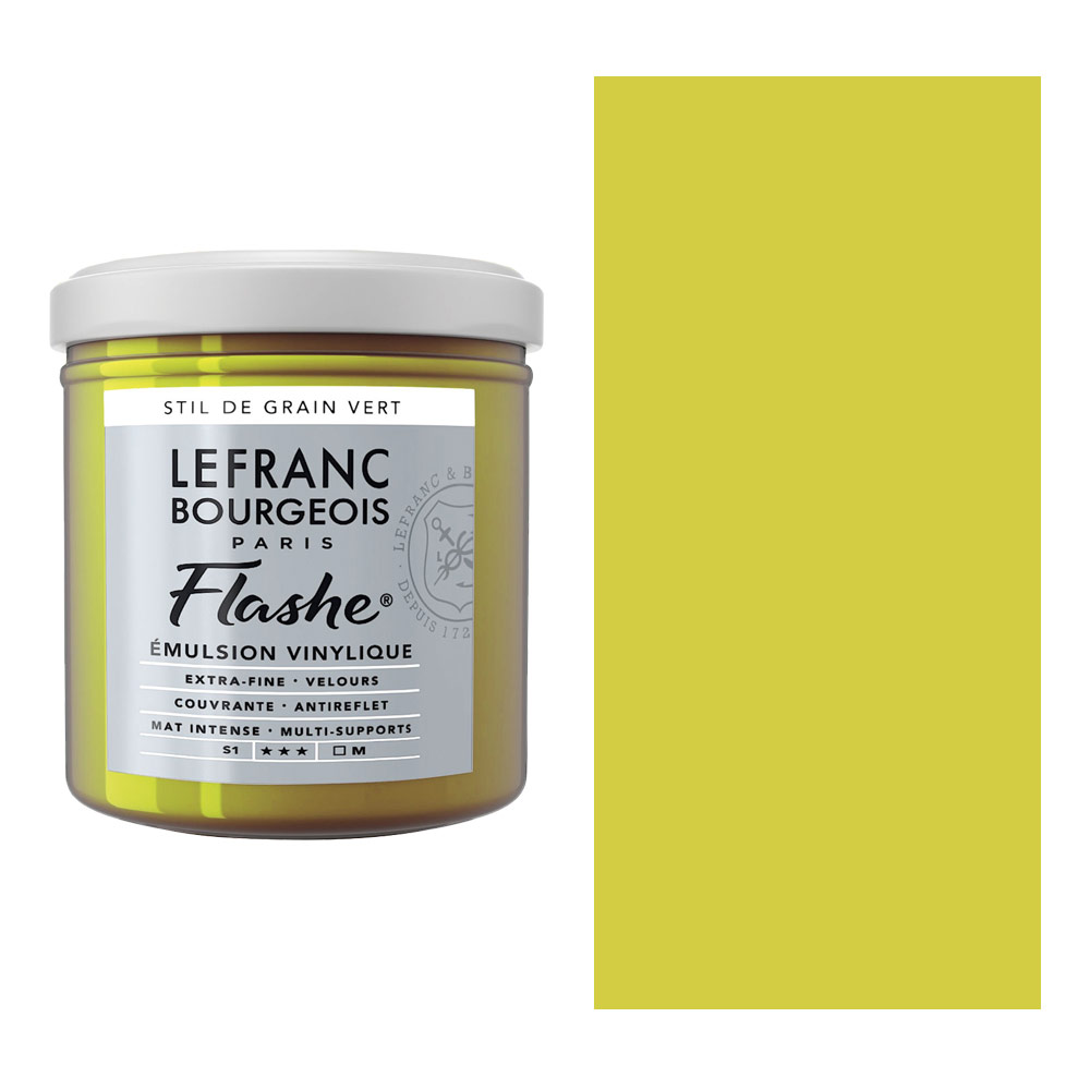 Lefranc & Bourgeois Flashe Vinyl Paint 125ml Stil de Grain Green