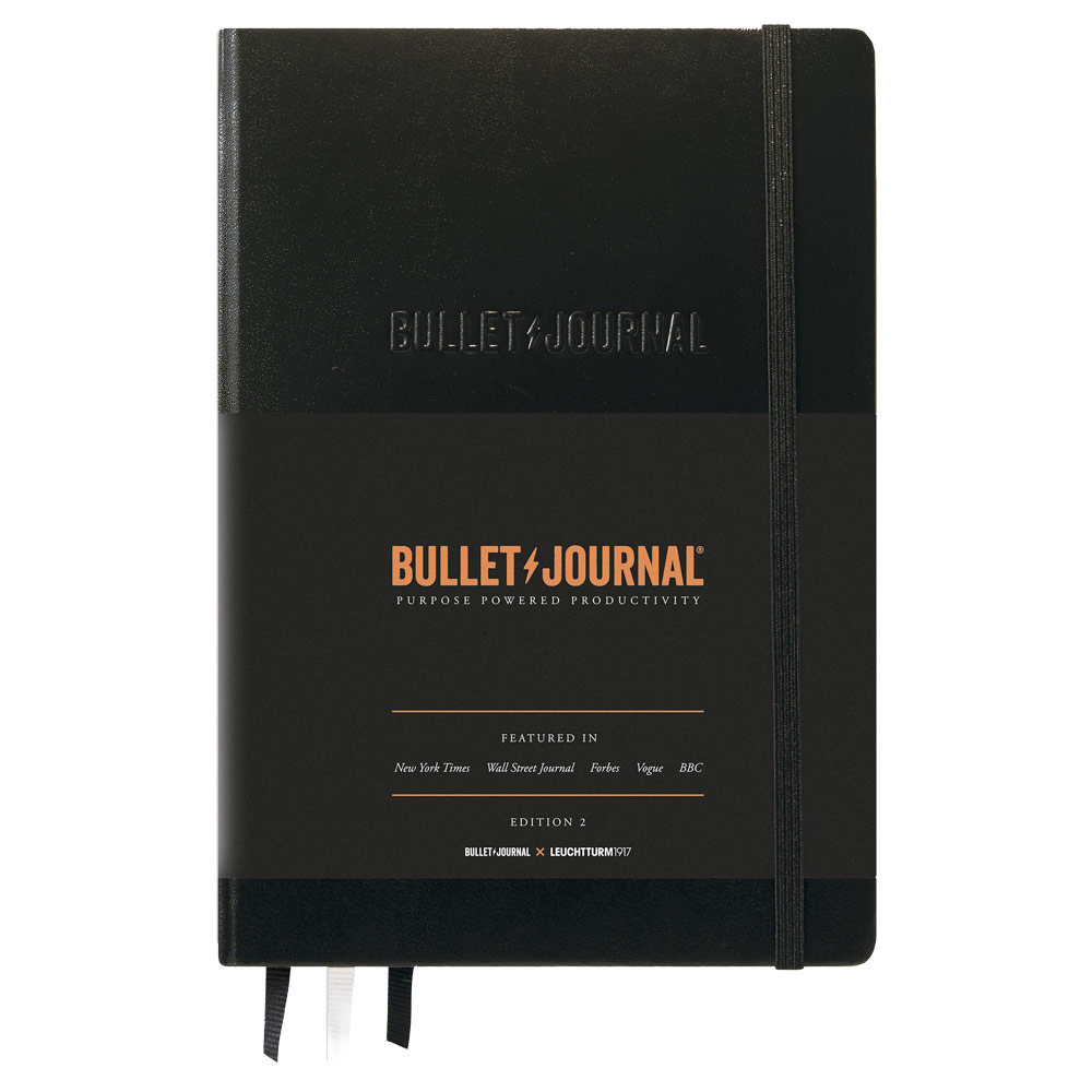 Leuchtturm1917 A5 Bullet Journal Edition 2 Notebook Hardcover Dot 5.8"x8.3"