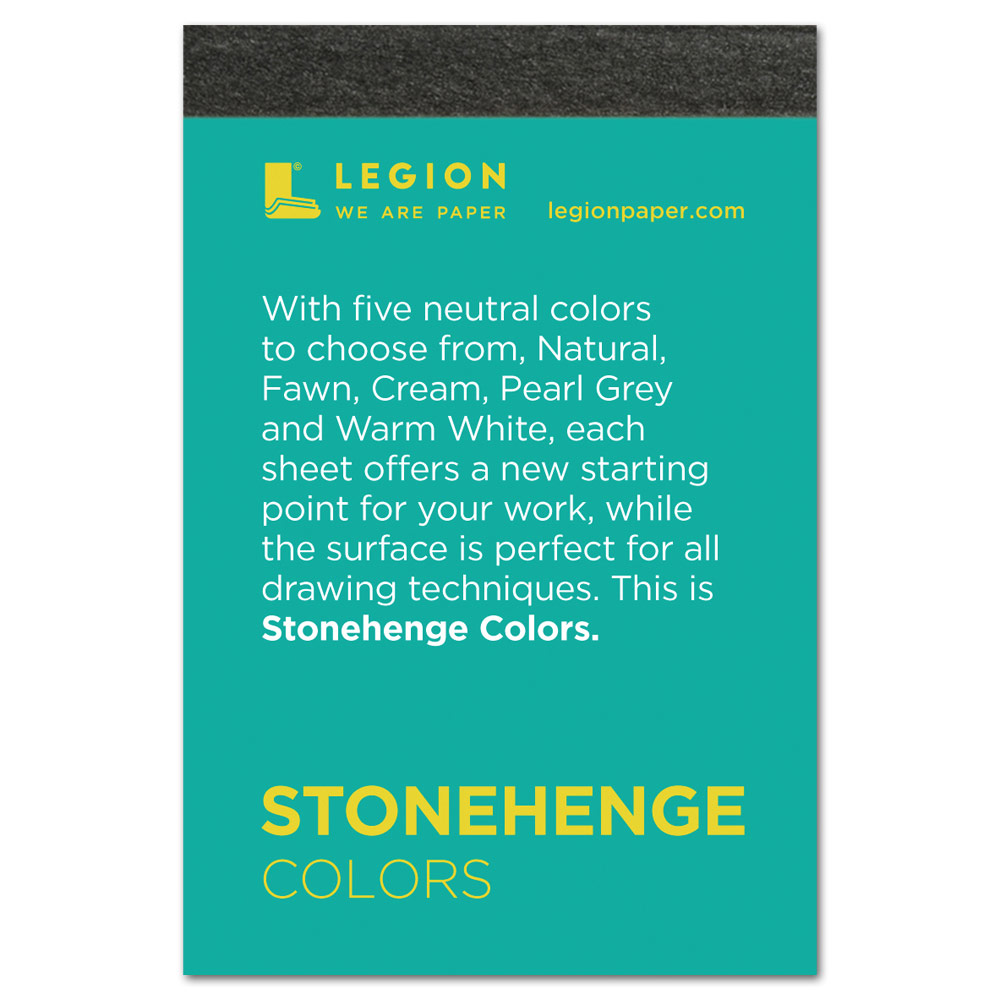 Legion Stonehenge Paper Pad 250gsm 2.5"x3.75" Color
