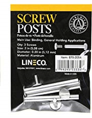 Lineco Screw Post 3 Pack 0.5"