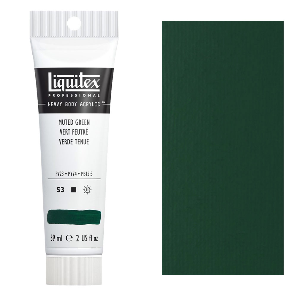 Liquitex Professional Heavy Body Acrylic 2oz Muted Green