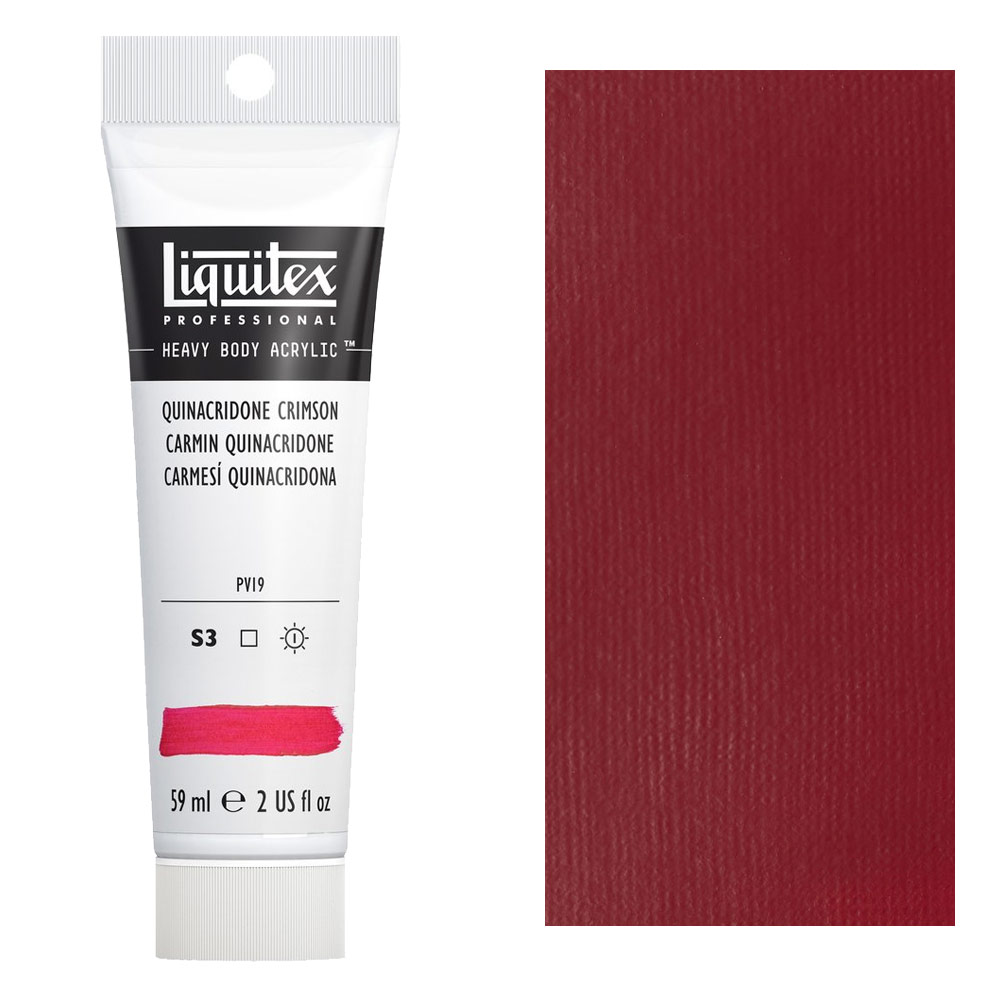 Liquitex Professional Heavy Body Acrylic 2oz Quinacridone Crimson
