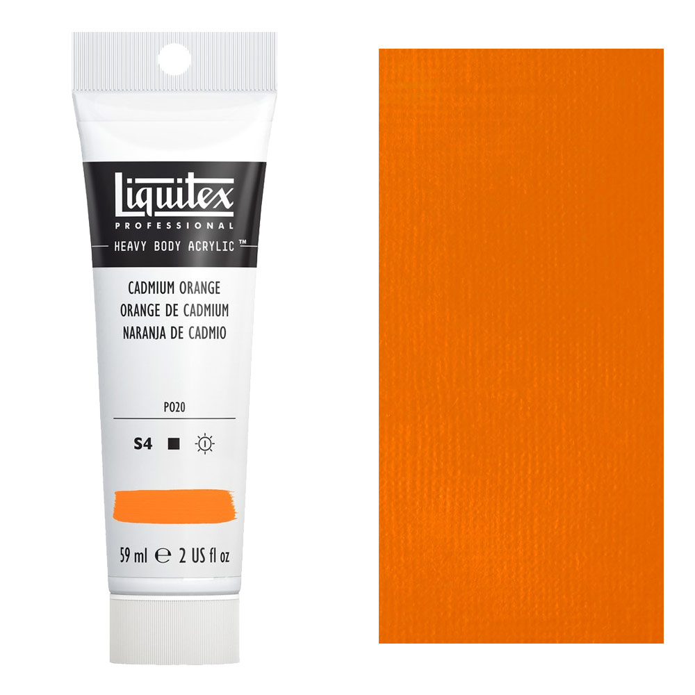 Liquitex Professional Heavy Body Acrylic 2oz Cadmium Orange
