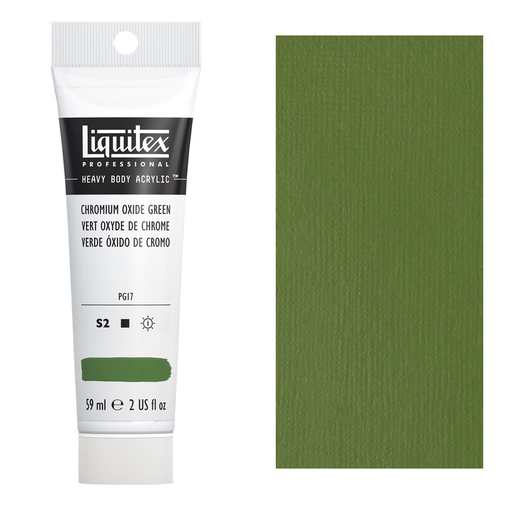 Liquitex Professional Heavy Body Acrylic 2oz Chromium Oxide Green