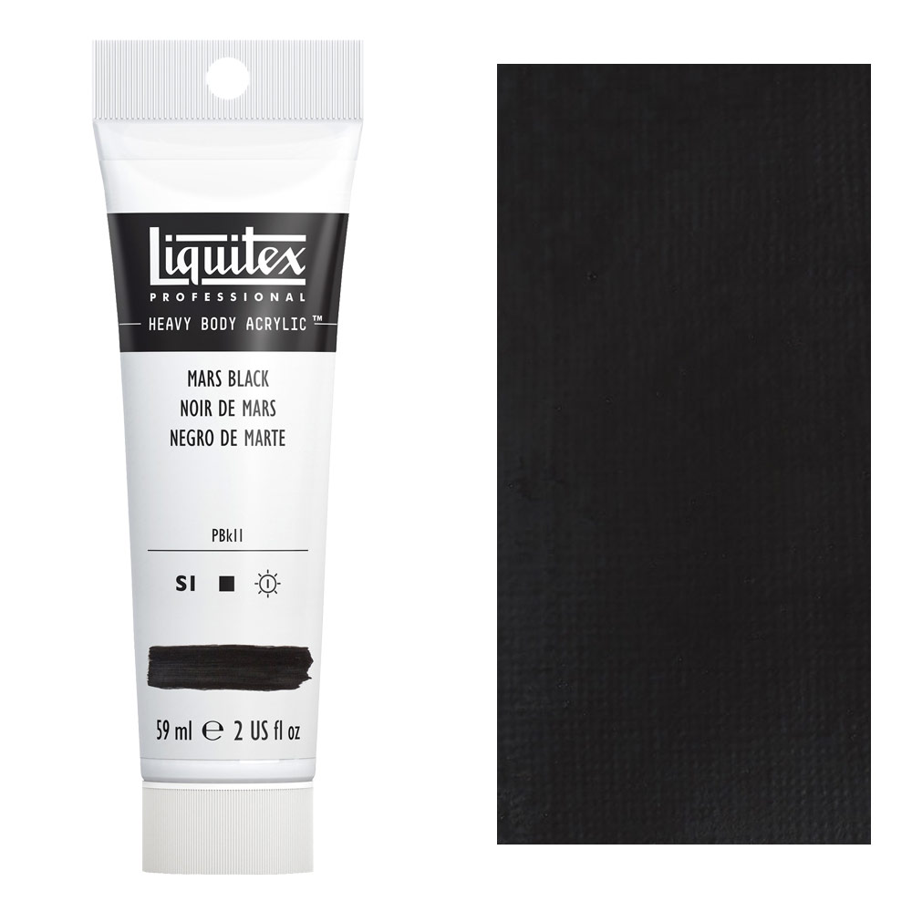 Liquitex Professional Heavy Body Acrylic 2oz Mars Black