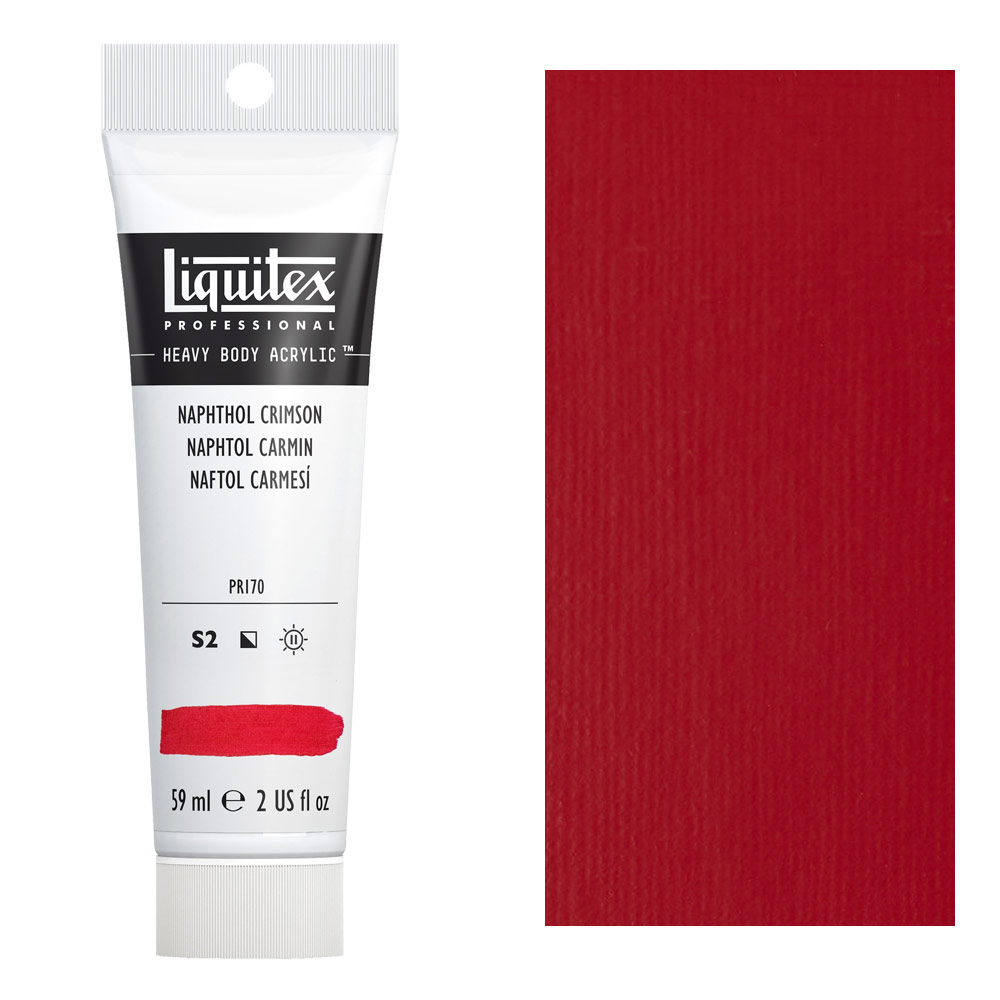 Liquitex Professional Heavy Body Acrylic 2oz Naphthol Crimson