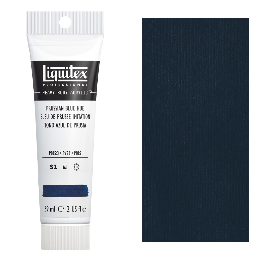 Liquitex Professional Heavy Body Acrylic 2oz Prussian Blue Hue