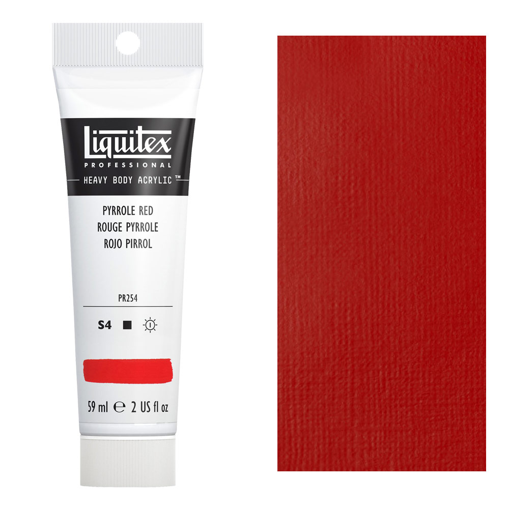 Liquitex Professional Heavy Body Acrylic 2oz Pyrrole Red