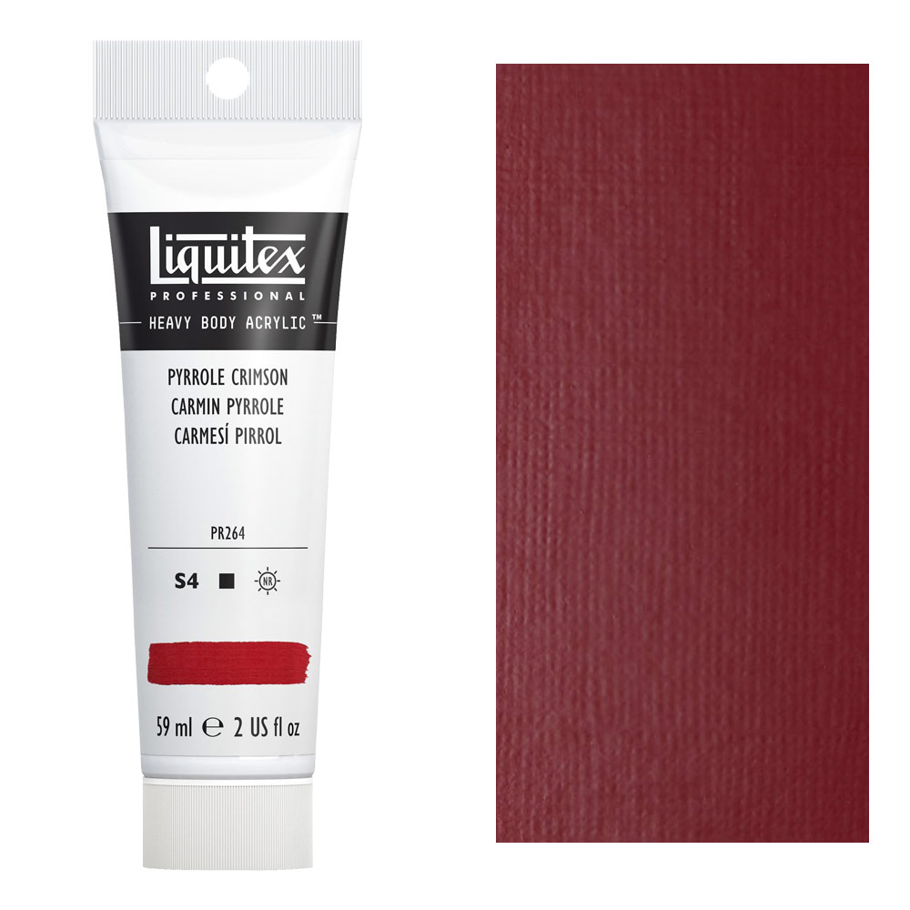 Liquitex Professional Heavy Body Acrylic 2oz Pyrrole Crimson