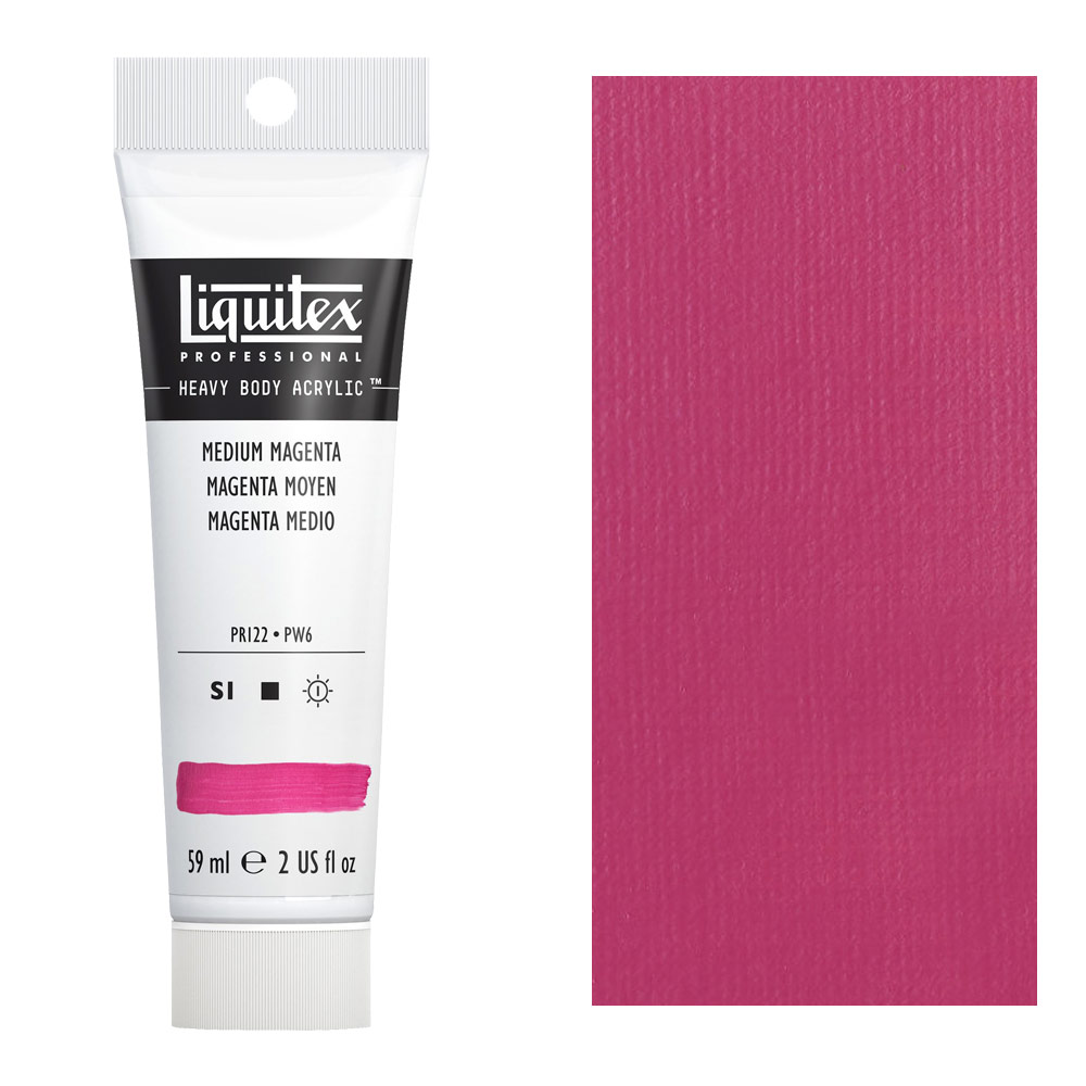Liquitex Professional Heavy Body Acrylic 2oz Medium Magenta