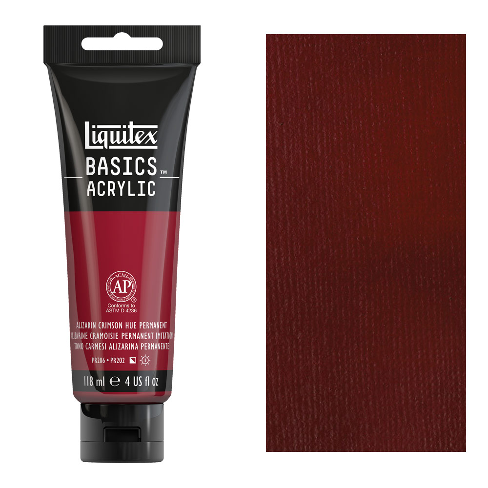 Liquitex Basics Acrylic 118ml Alizarin Crimson Hue Permanent