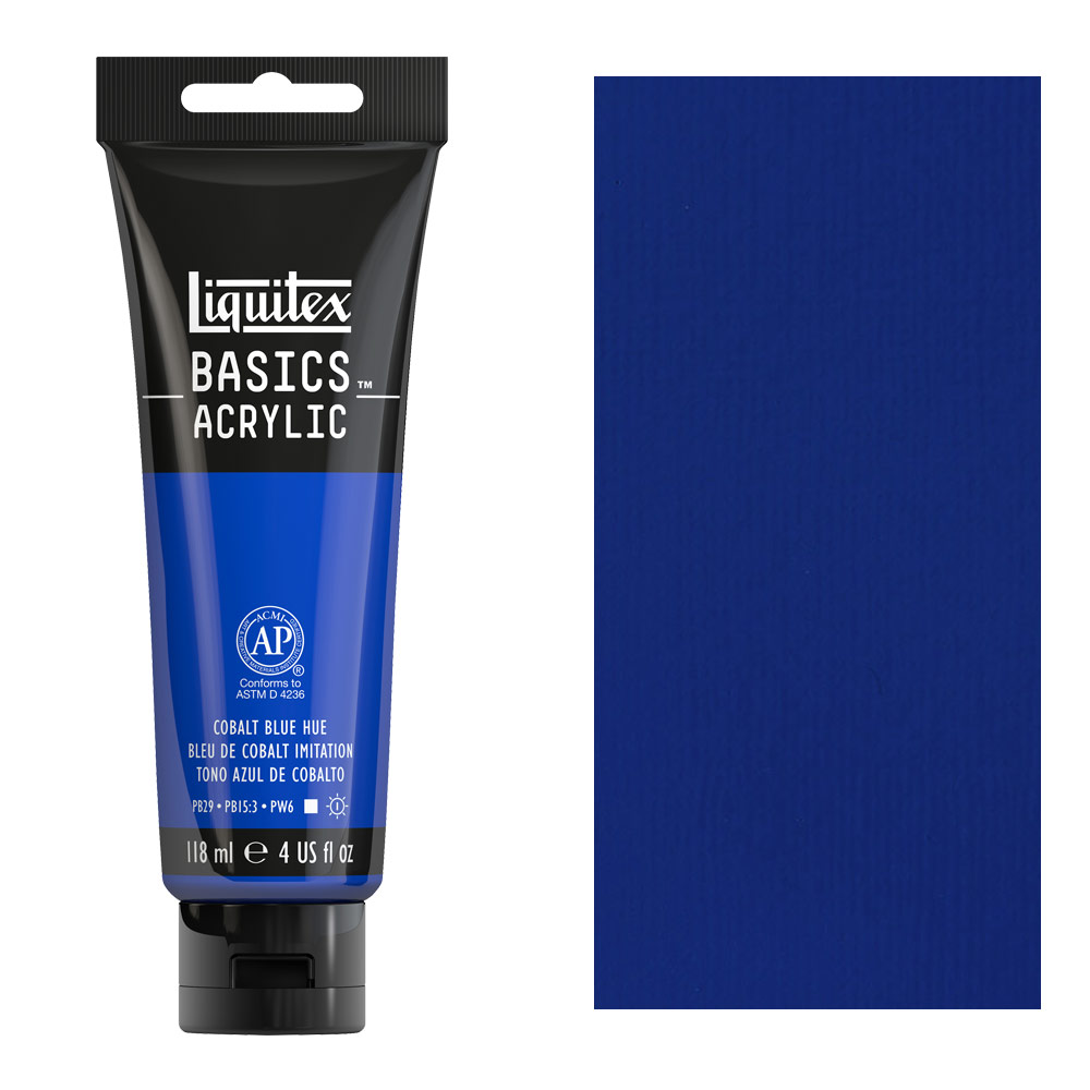 Liquitex Basics Acrylic 118ml Cobalt Blue Hue