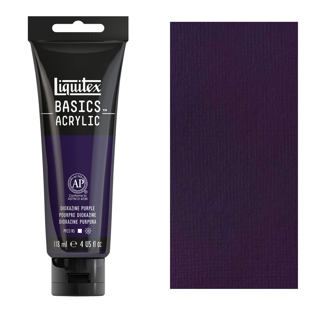 Liquitex Basics Acrylic 118ml Dioxazine Purple