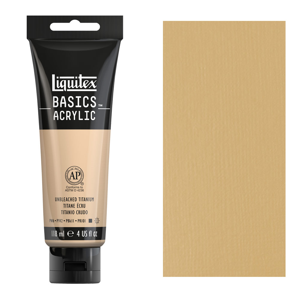 Liquitex Basics Acrylic 118ml Unbleached Titanium