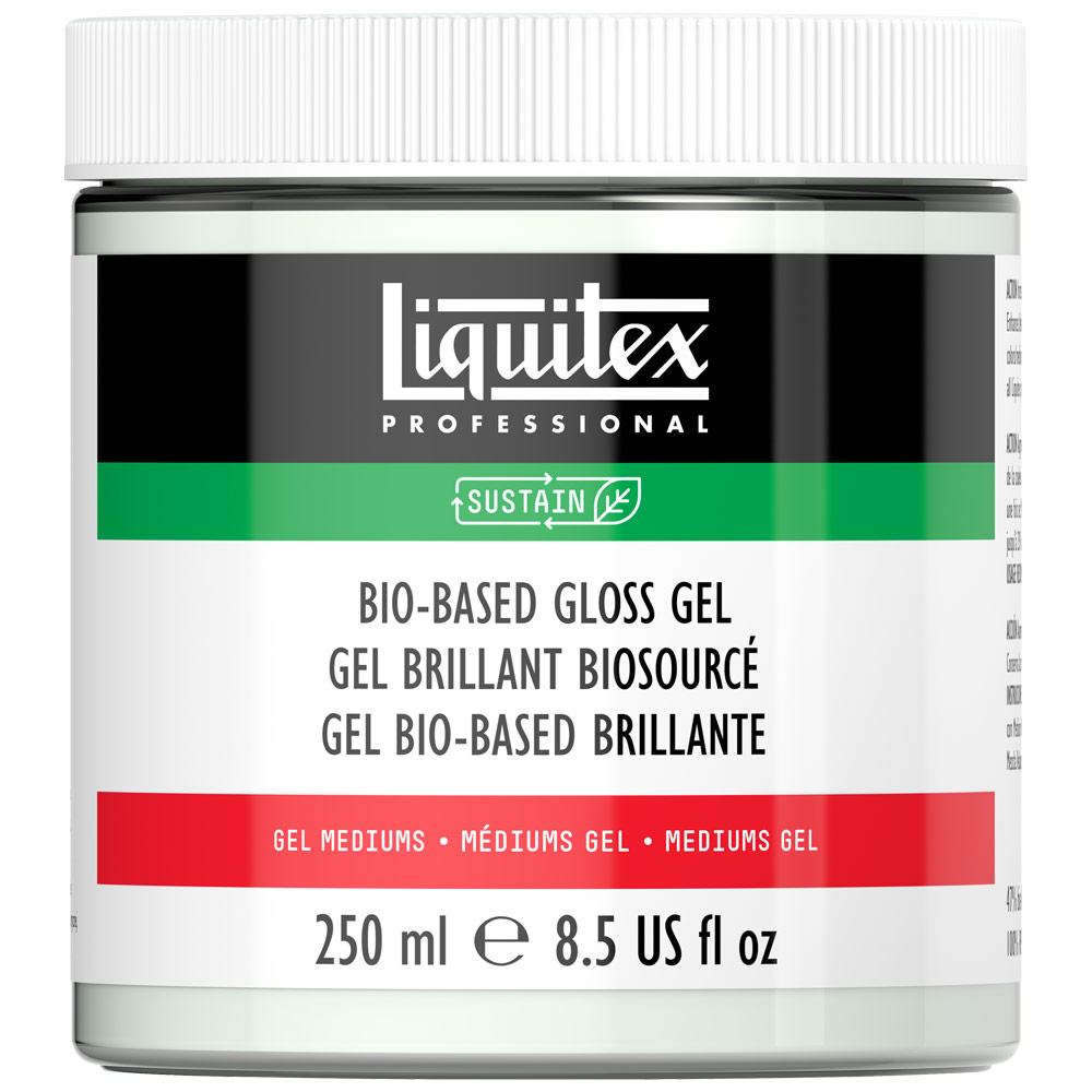 Liquitex Professional Bio-Based Acrylic Gel Medium 250ml Gloss