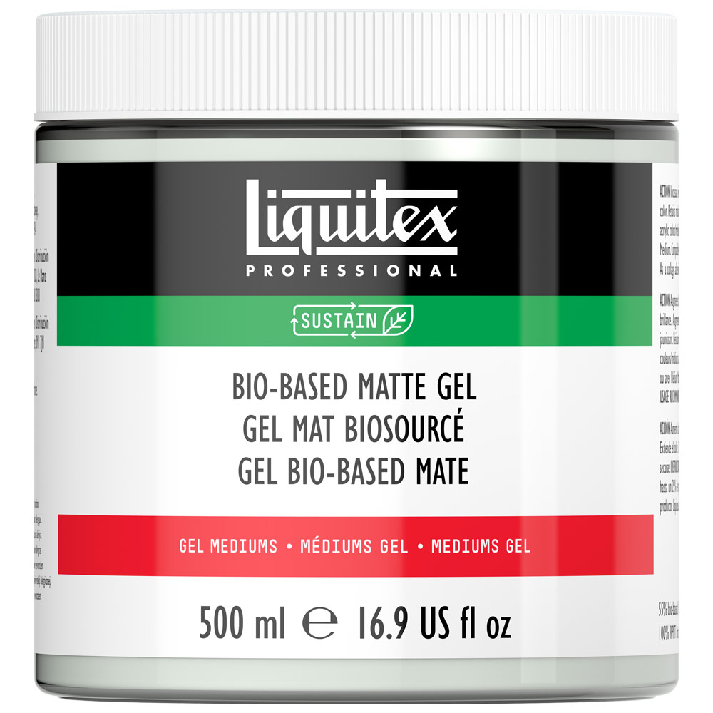 Liquitex Professional Bio-Based Acrylic Gel Medium 500ml Matte