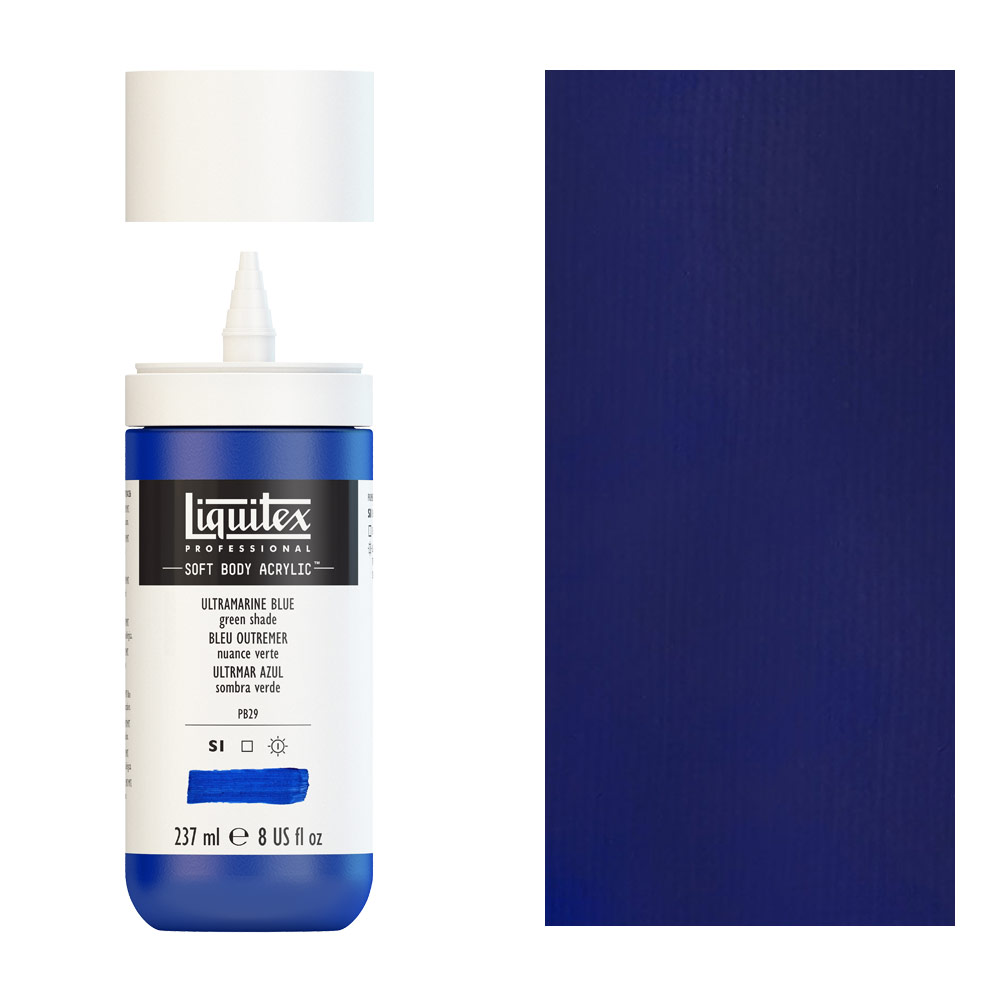 Liquitex Professional Soft Body Acrylic 8oz Ultramarine Blue