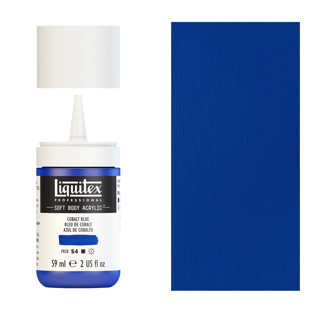 Liquitex Professional Soft Body Acrylic 2oz - Cobalt Blue