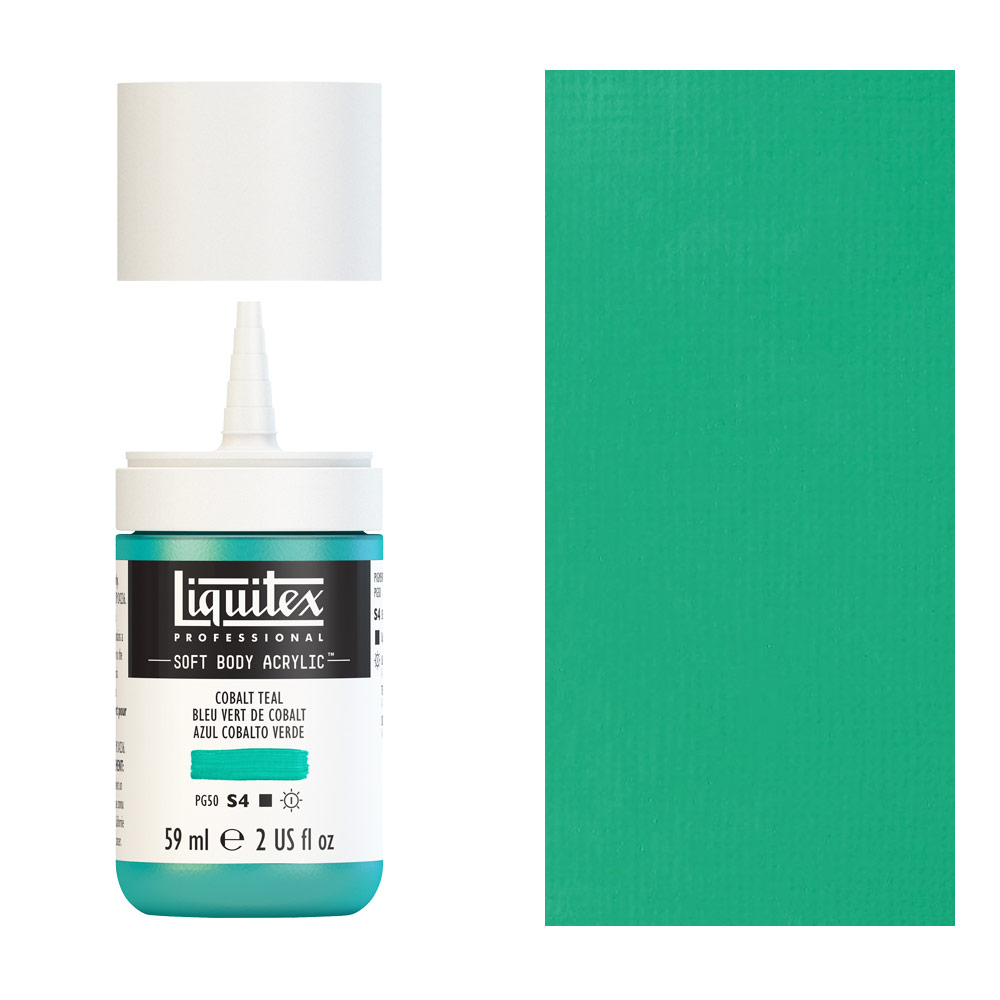 Liquitex Professional Soft Body Acrylic 2oz - Cobalt Teal