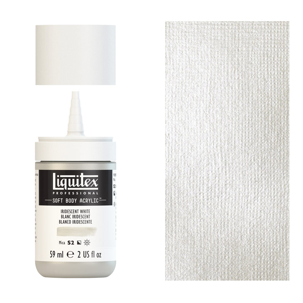 Liquitex Professional Soft Body Acrylic 2oz - Iridescent White