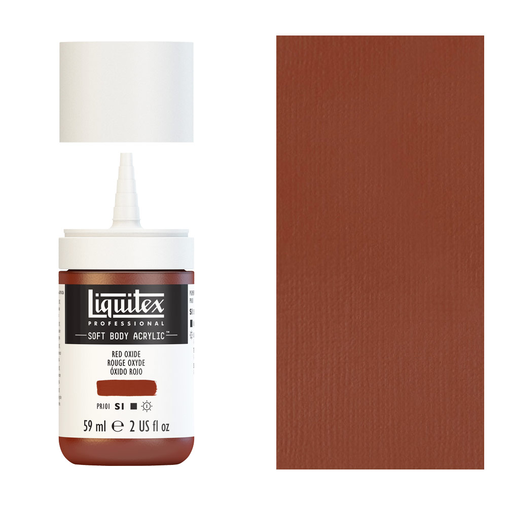 Liquitex Professional Soft Body Acrylic 2oz Red Oxide
