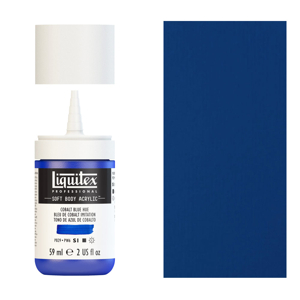 Liquitex Professional Soft Body Acrylic 2oz - Cobalt Blue Hue