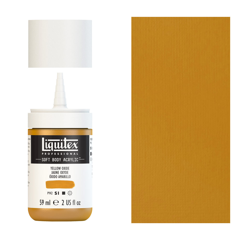 Liquitex Professional Soft Body Acrylic 2oz - Yellow Oxide