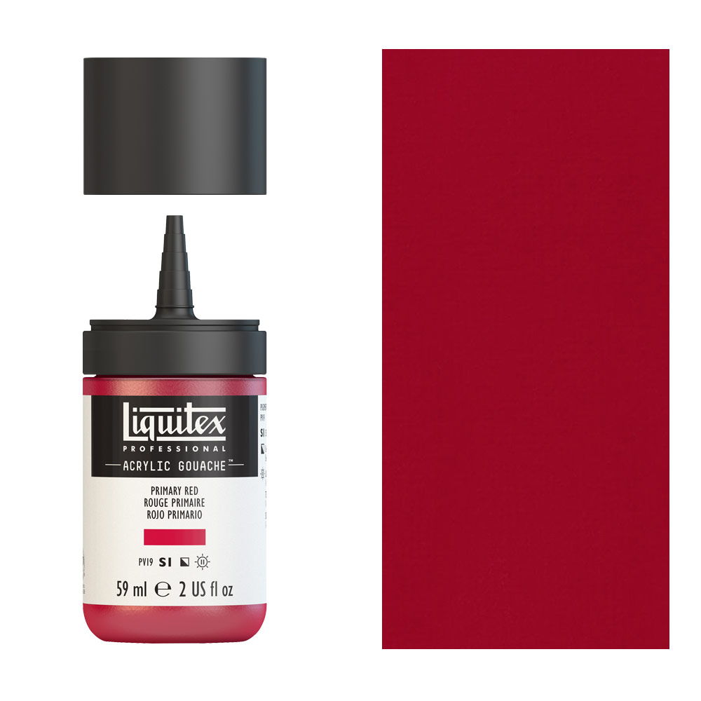 Liquitex Professional Acrylic Gouache 59ml Primary Red
