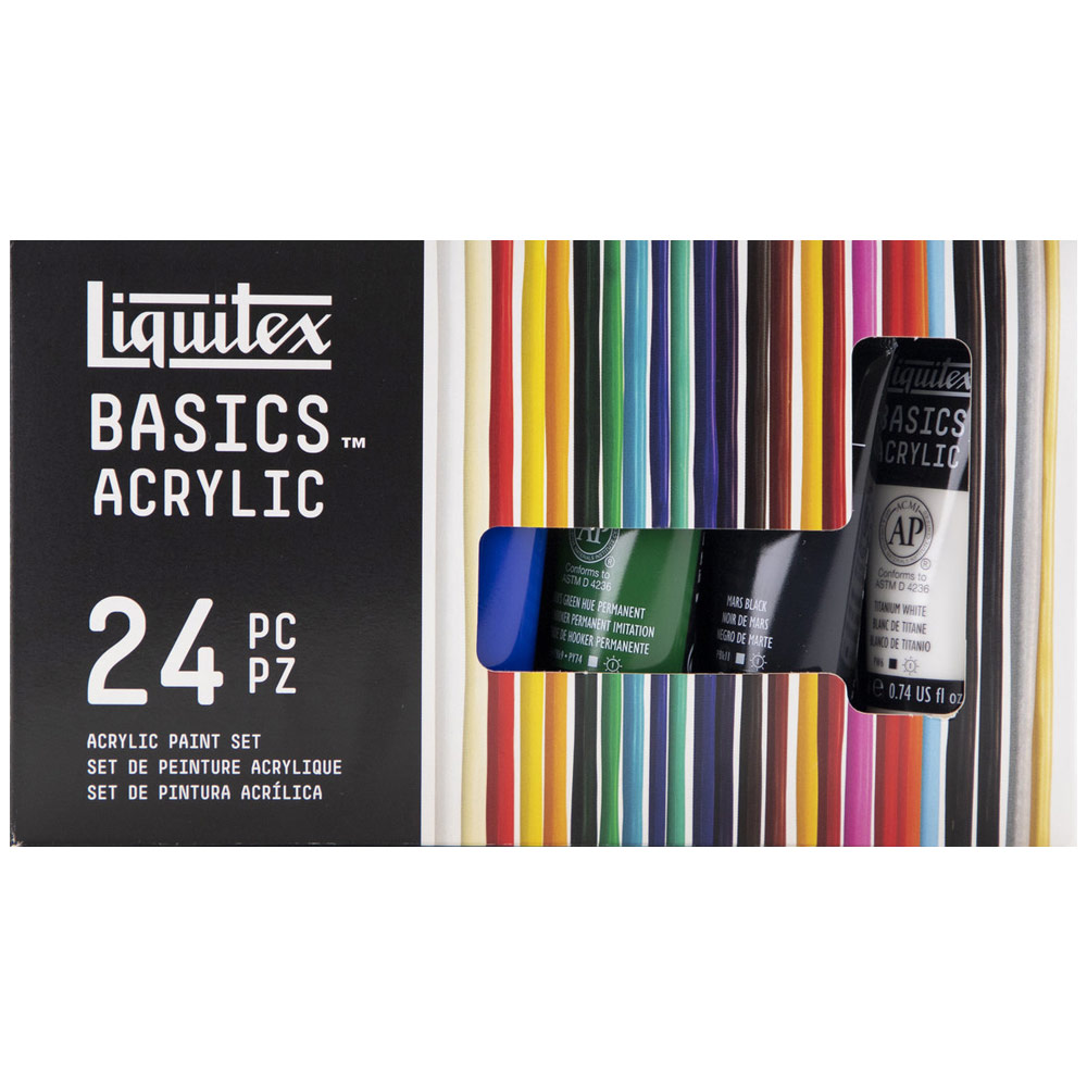 Liquitex Basics Acrylic 24 x 22ml Set