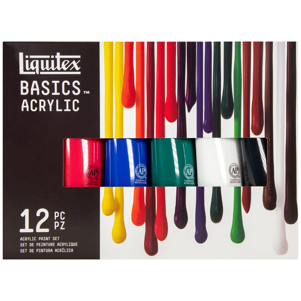Liquitex Basics Acrylic 12 x 118ml Set