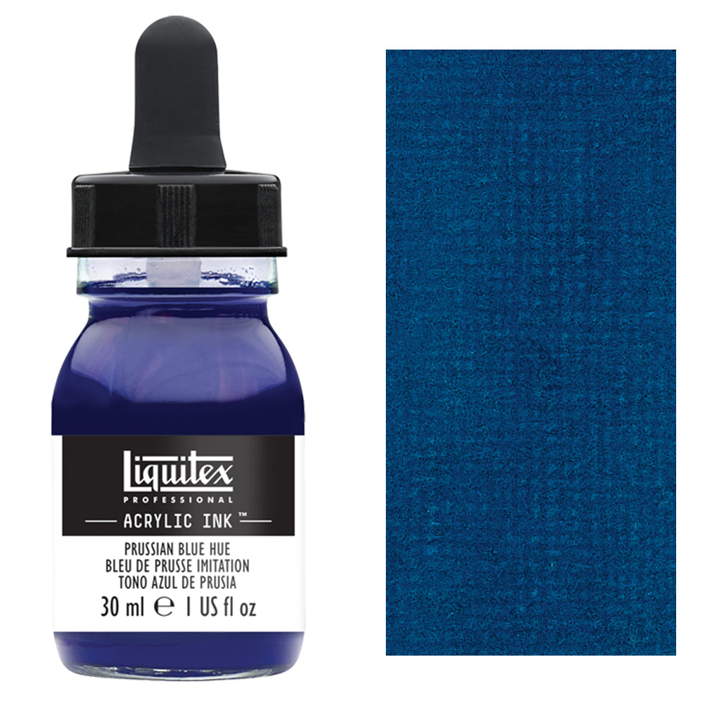 Liquitex : Professional : Marker : 15mm Wide Nib : Prussian Blue Hue